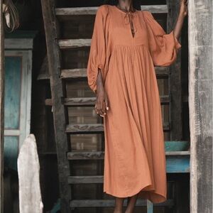 EUC Daughters of India Kyra Midi Dress - size S